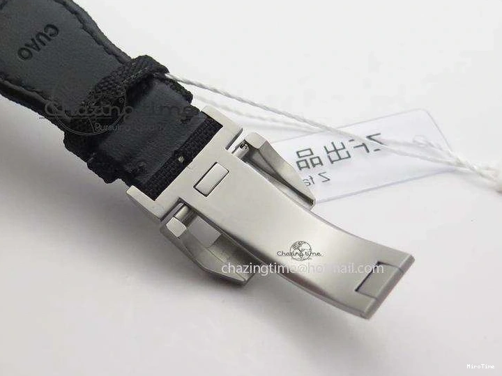 MIROTIME 0404 Comfortable Pilot Chrono IW388003 Real Ceramic ZF 1:1 Best Edition On Black Nylon Strap A 7322